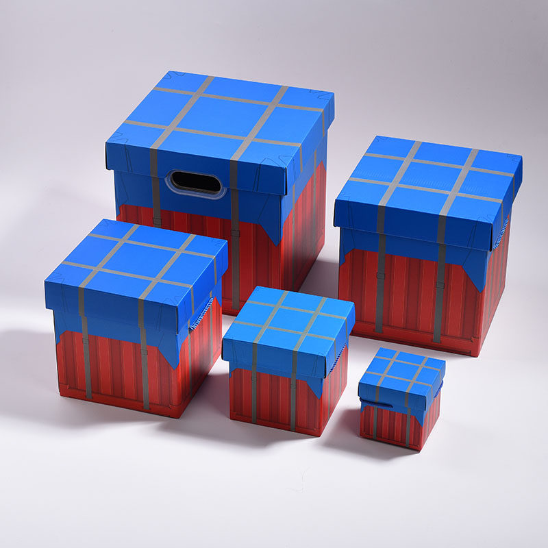 吃鸡空降包礼盒空投箱空投包盒零食盒大号礼物盒礼品盒包装盒男生