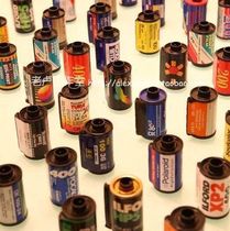 135 film shell film empty tube tin case various brands collection decoration DIY disc