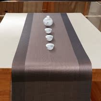 Tea table flag 40cm wide long table flag cloth teapot non-slip middle household table mat west cup