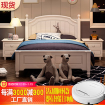 American country children bed boy single bed 1 8 meters 1 5 simple girl princess bed girl girl girl child bed