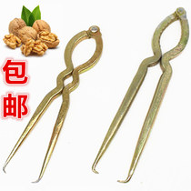 Clip Size Walnut Cracker Exfoliating Walnut Tool Open Pecorino Tool Nut Clip Dried Fruit Clip Iron Black Peach Clip