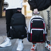 School bag male high school college student casual backpack large capacity junior high school fashion trend Korean ins wind backpack female