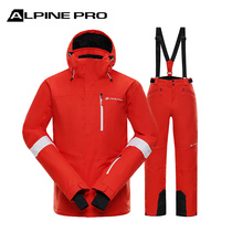 Alpini mens autumn and winter outdoor PTX single and double plate thick warm ski suit anti-wind snow fashion coat