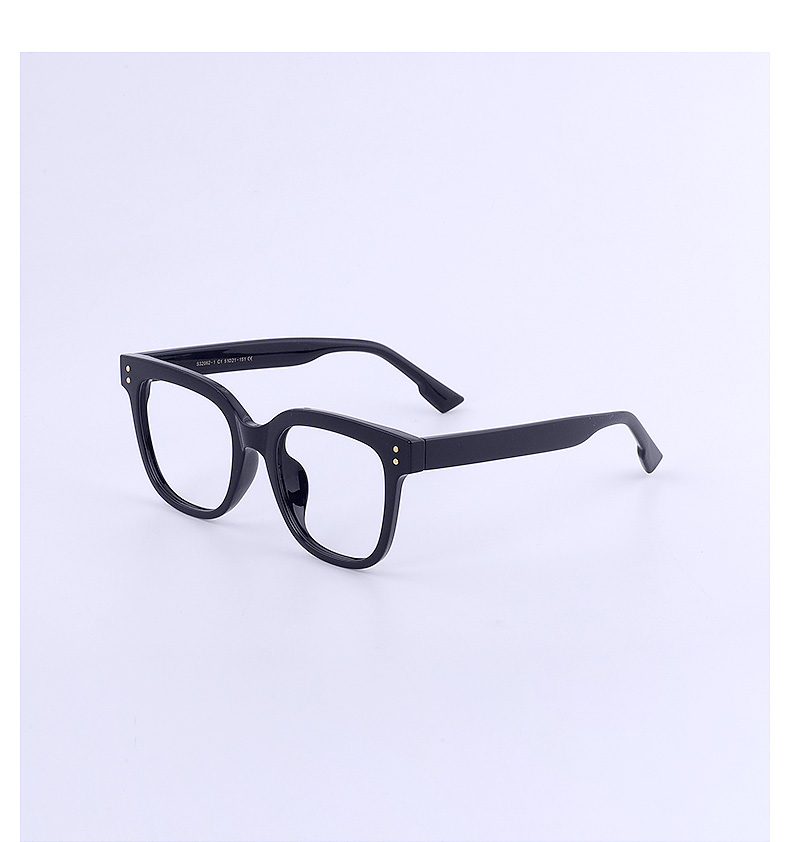 潮男gm黑框方形眼镜框架男士大框粗防蓝光复古近视眼镜黑框眼镜男