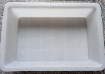 Golden Phoenix 5 kg Frozen Box Frozen Pan Plastic Tray Plastic Case Rectangular Ice Tray Plastic Container Fish Basket