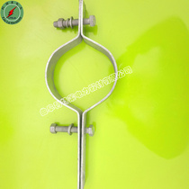 Optical cable hoop cement pole 170 single long tail hoop power pole fastening fixture can be customized hoop cable hardware