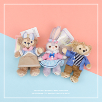 Star Delu Stella ballet rabbit doll bag pendant cute Shirley Mei Duffy bear brooch bag hanging