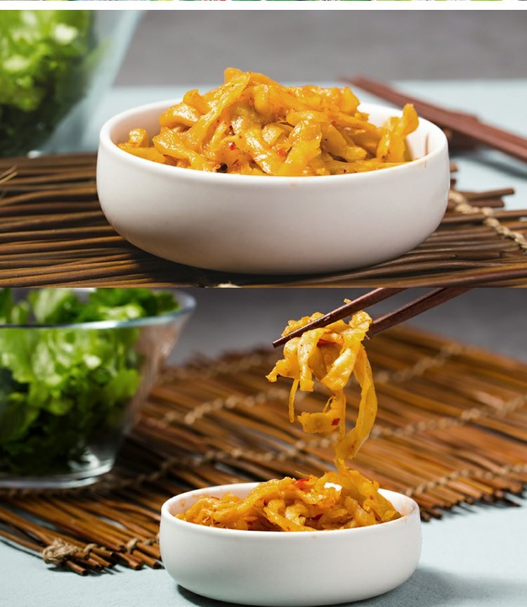 钱江牌萧山萝卜干500克盒装杭州萧山特产下饭菜酱菜泡菜