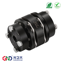 GLZT steel double-diaphragm expansion sleeve couplings large-torque servo motor motor numerical control lathe elastic coupling