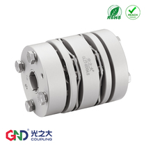 Large GLZT Double Membrane Expansion Sleeve Couplings Big Torque Servo Motor Numerical Control Lathe Wire Rod Elastic
