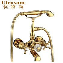 Yuteshang bathroom Bathtub faucet Shower Wall-mounted shower faucet Wall-mounted classical faucet Hotel engineering faucet