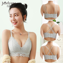 Beauty back bra summer no steel ring sexy ultra-thin lace gather underwear womens thin big chest show small lady bra