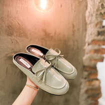 Baotou half slippers female 2021 New Net red slippers summer wear Joker Muller no heel flat lazy shoes