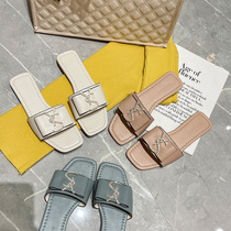 Summer Net red sandals womens summer wear 2021 new summer outing fashion slippers ins tide