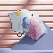 Rounded Corners Children Umbrella Boy Girl Elementary School Girl Baby Nursery Girl Sun Small Umbrella Automatic Folding Umbrella