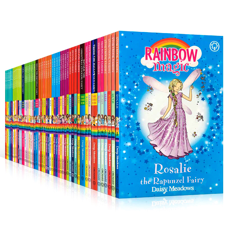 正規品 新品 Rainbow magic 52冊セット 小学生 洋書 英語 多読 A Year of Rainbow Magic Boxed Collection - 52 Books