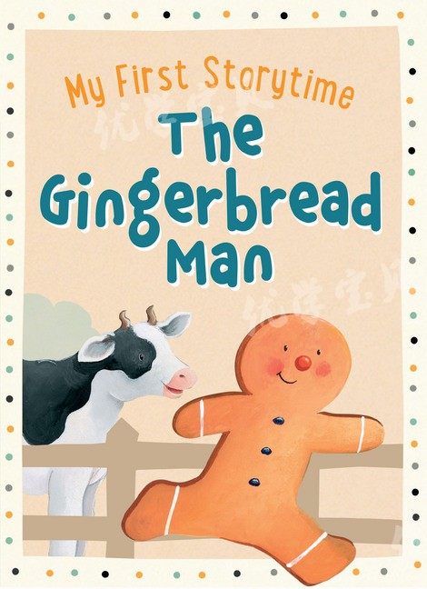 正版 英文原版绘本 the gingerbread man 小姜饼人 精装 儿童图画故事