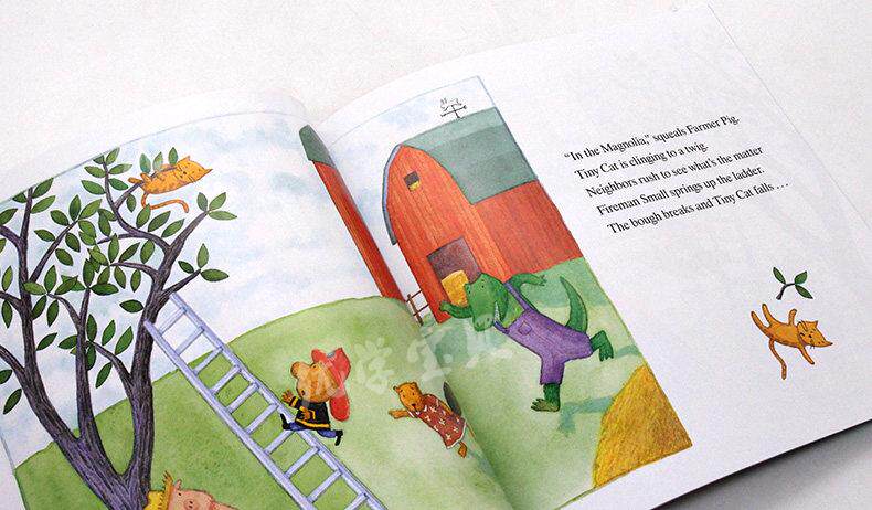 小小消防员 汪培珽第二阶段 名家图画书 趣味故事儿童 启蒙认知英语