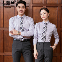 Xinjiang long-staple cotton shirt high-end business striped shirt men and women with cotton dp non-iron slim formwork