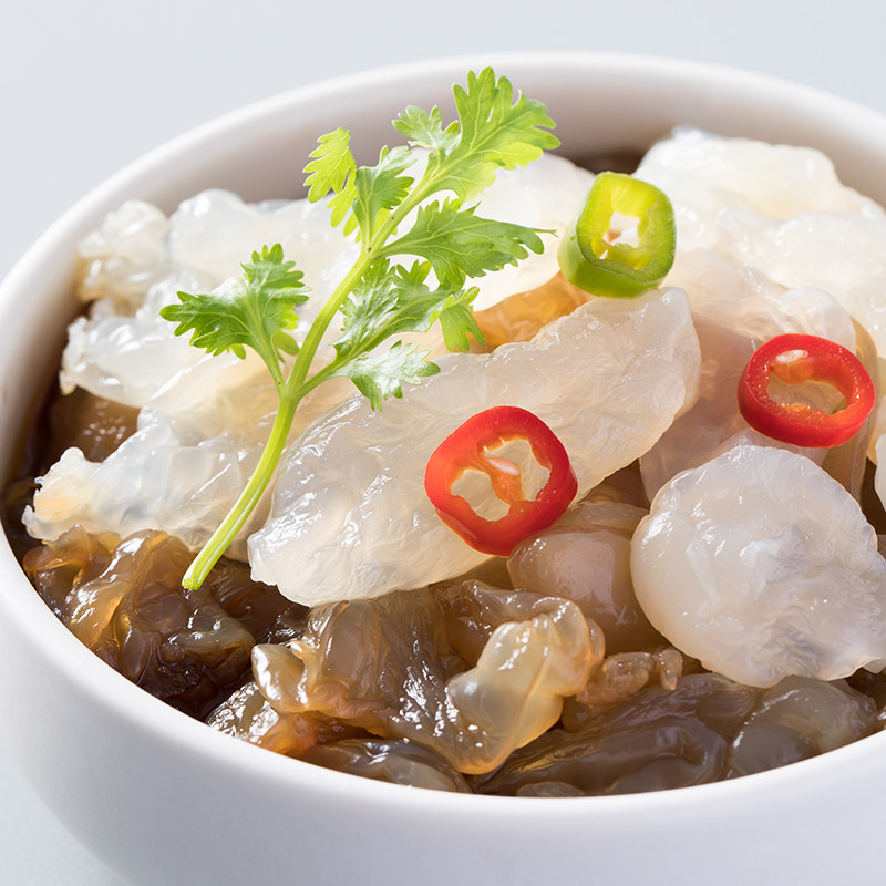 品味源海蜇头花200*2包 美味海鲜