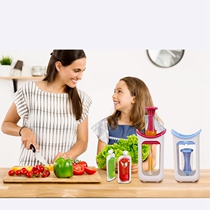 Fruit puree extruder Household kitchen dispenser Childrens auxiliary food manual production of baby environmental protection food preservation bag