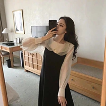 Small sub light extravagant high-end name Yuanyuan Temperament Fairy dress Dress Supersenssen Ensemble 2022 Spring new womens clothing