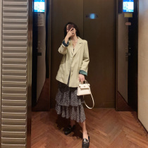 2021 New Fried Street Careers Casual Fashion Heben Wind & Gas Minus age Dresses Two sets for womens autumn and winter