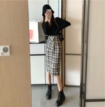 2021 new womens womens imperial sister temperament casual fashion small fragrant wind age professional two-piece skirt