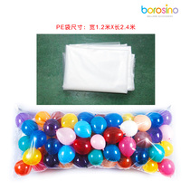 Baonuo wedding birthday party transparent thick balloon environmental protection Road lead PE plastic bag balloon storage bag accessories