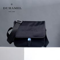 Classic Mens Single Shoulder Bag Mens Bag Nylon Oxford Cloth Diagonal Satchel Cloth Bag Large Capacity Casual Business Cross