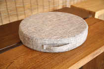 Futon cushion fabric Japanese removable washable thickened round tatami pastoral Nordic household Bay window floor cushion