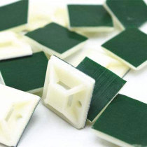 25*25mm Self-adhesive suction cup positioning patch fixed carding network cable Telephone line does not contain cable tie wire buckle card nail