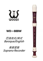 WOODI Straight Flute Clarinet WD—88BW Baroque English Treble Clarinet