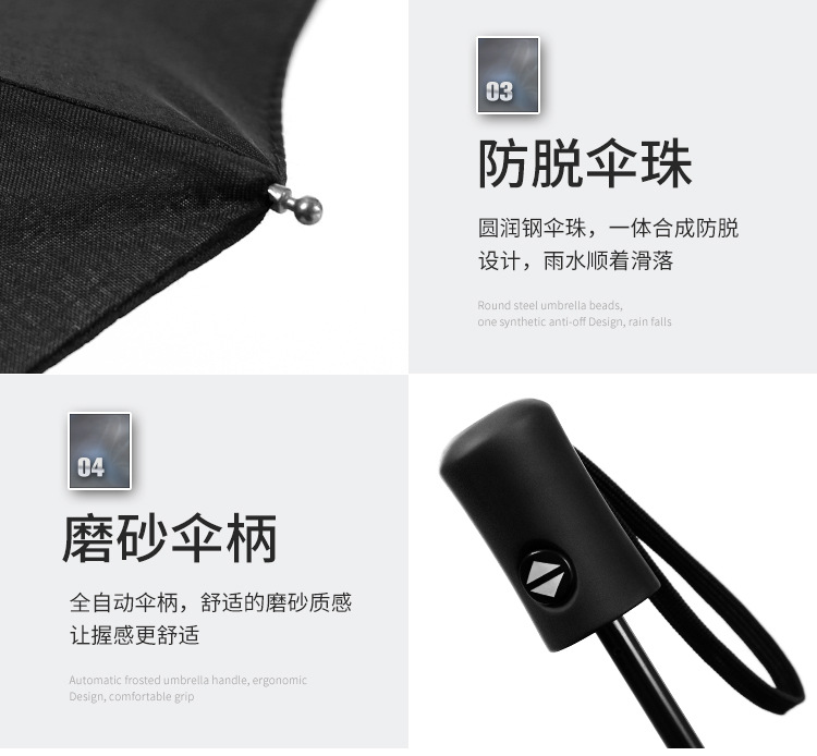 Black handle automatic solid color umbrella_18.jpg