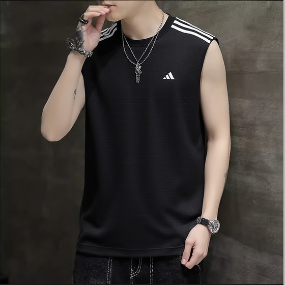 Adidas Basketball Vest 2025 Summer New Running Suit Fitness Sport Quick Dry Sleeveless T-shirt T-shirt Men
Adidas Basketball Vest 2025 Summer New Running Suit Fitness Sport Quick Dry Sleeveless T-shirt T-shirt Men