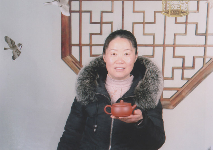 宜兴紫砂茶壶功夫茶具国助工卢伟萍半手工原矿清水泥鼓韵壶泡茶壶