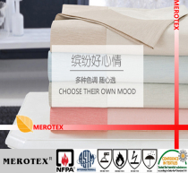 100% cotton fireproof quilt 100% cotton fireproof fabric weaving