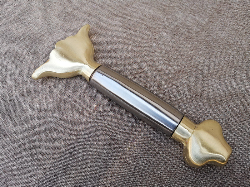 不锈钢竞赛刀规定刀把刀柄剑把剑柄纯铜护手刀盘武术表演刀剑配件