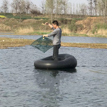 New butyl rubber inner tube boat homemade lower net tire rubber boat rubber wear-resistant tie-resistant inflatable single double boat