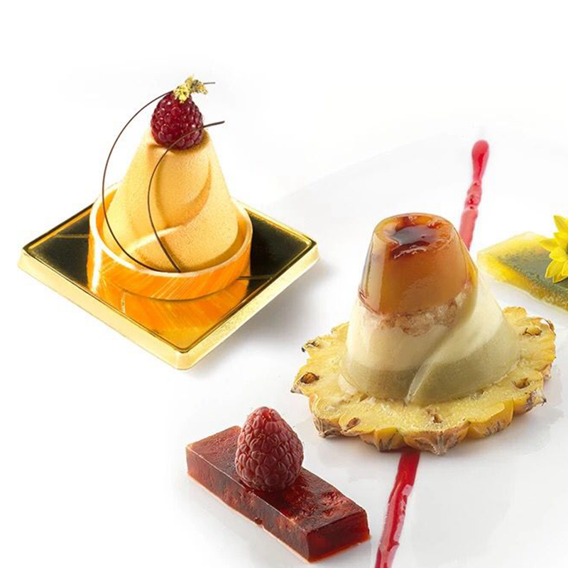 堂巴 锥形模 ds-095 8连锥型慕斯模矽胶模 果冻模布丁模 烘焙模具