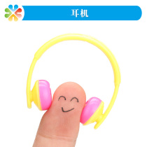 Boke heart psychological sand table sand sand simulation mini headset model miniature landscape props ornaments childrens toys