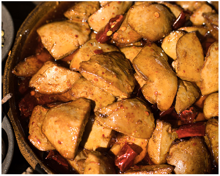 四川自贡冷吃兔肝麻辣即食香辣小吃熟食100g