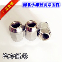 Special wheel hub nut for tricycle car tire nut galvanized screw cap M14 * 1 5 M12 * 1 25