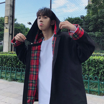 ulzzang Harajin jacket male harbour insin tidal spring and autumn hip tide men leisure jacket