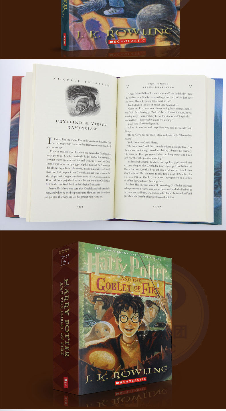 哈利波特系列harry potter boxset books 1-7 (trade version)(1-7)