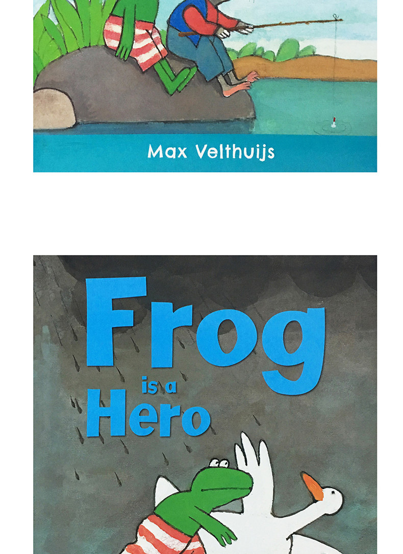 原版英文frog is frog 青蛙弗洛格的成长故事一辑6册 英语读物 儿童