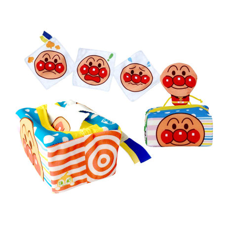 Japanese bread Superman infant appeasing toy simulation fabric sheds tissue cassette toy 0-6 months Japanese bread Superman infant appeasing toy simulation fabric sheds tissue cassette toy 0-6 months