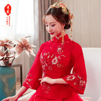 Wedding dress 2020 new Xiuhe dress bride dress wedding dress wedding dress dress dress wine dress toast dress wine dress