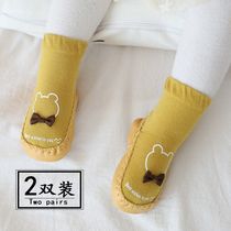 Baby Shoes Socks SPRING AUTUMN WINTER EVEN SOCKS CONJOINED SHOES CHILDREN SOCKS SHOES MALE AND FEMALE BABY FLOOR SOCKS SOFT BOTTOM