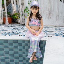 mermaid's tail children's fishtail princess dress suit girl mermaid swimsuit